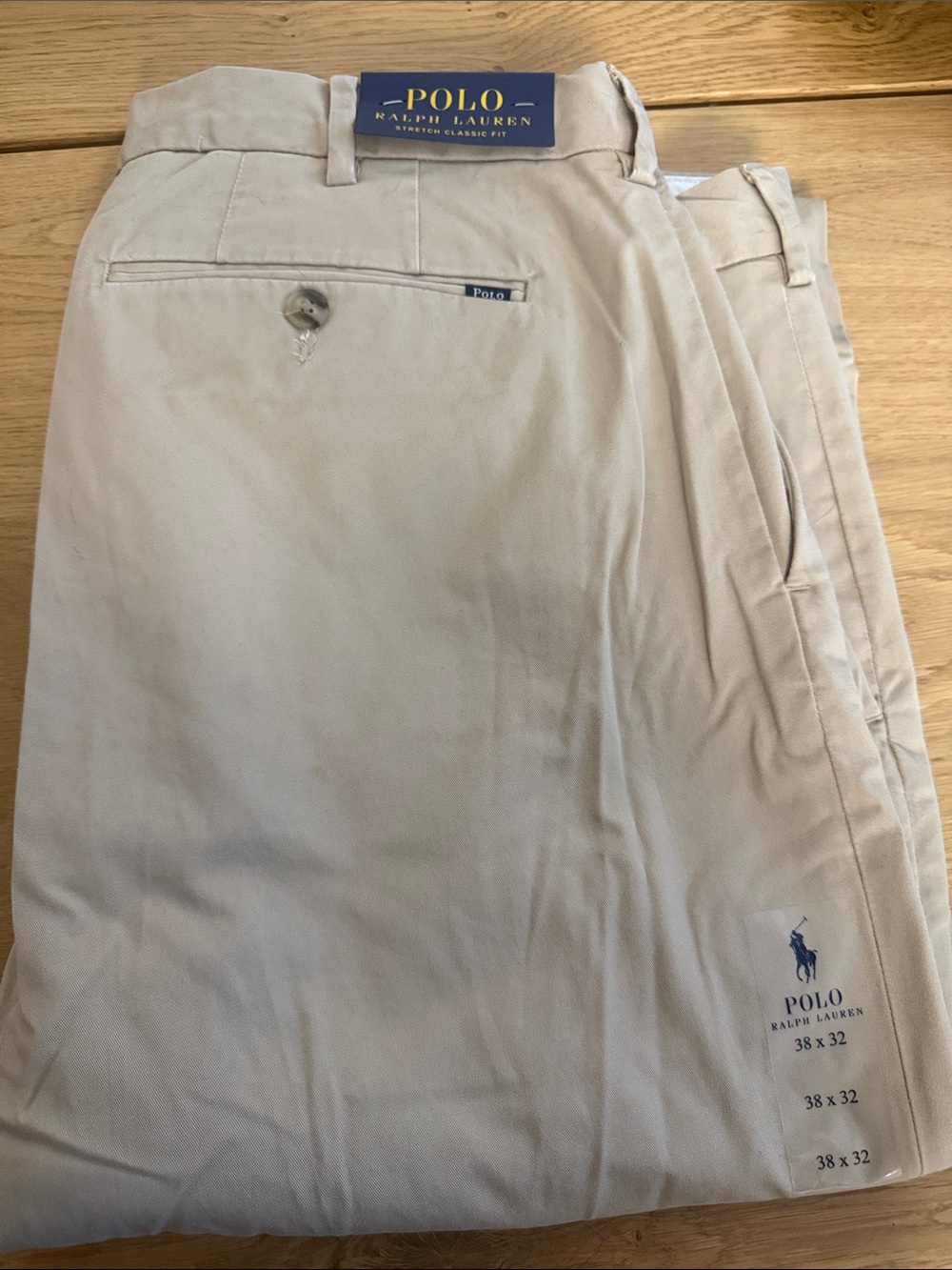 Polo by Ralph Lauren Beige/Tan Classic Chino Pants